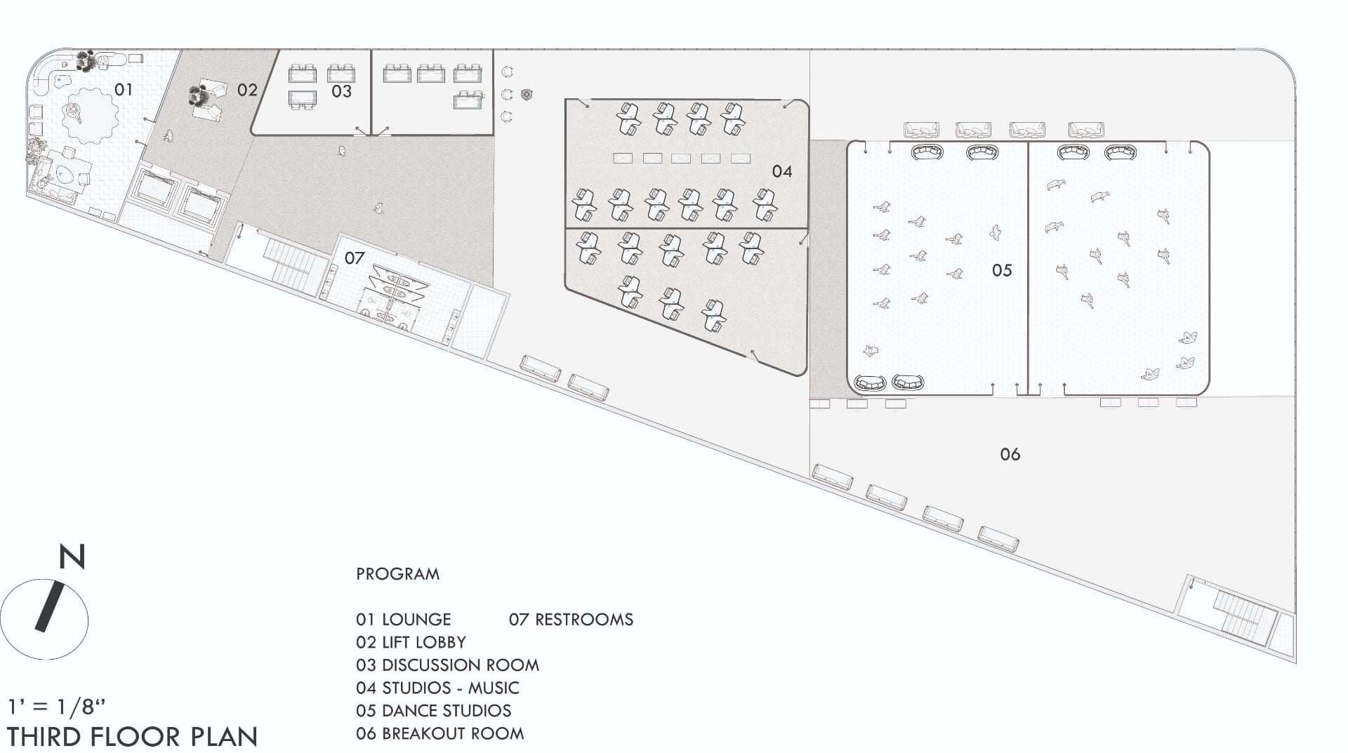 Third floor plan