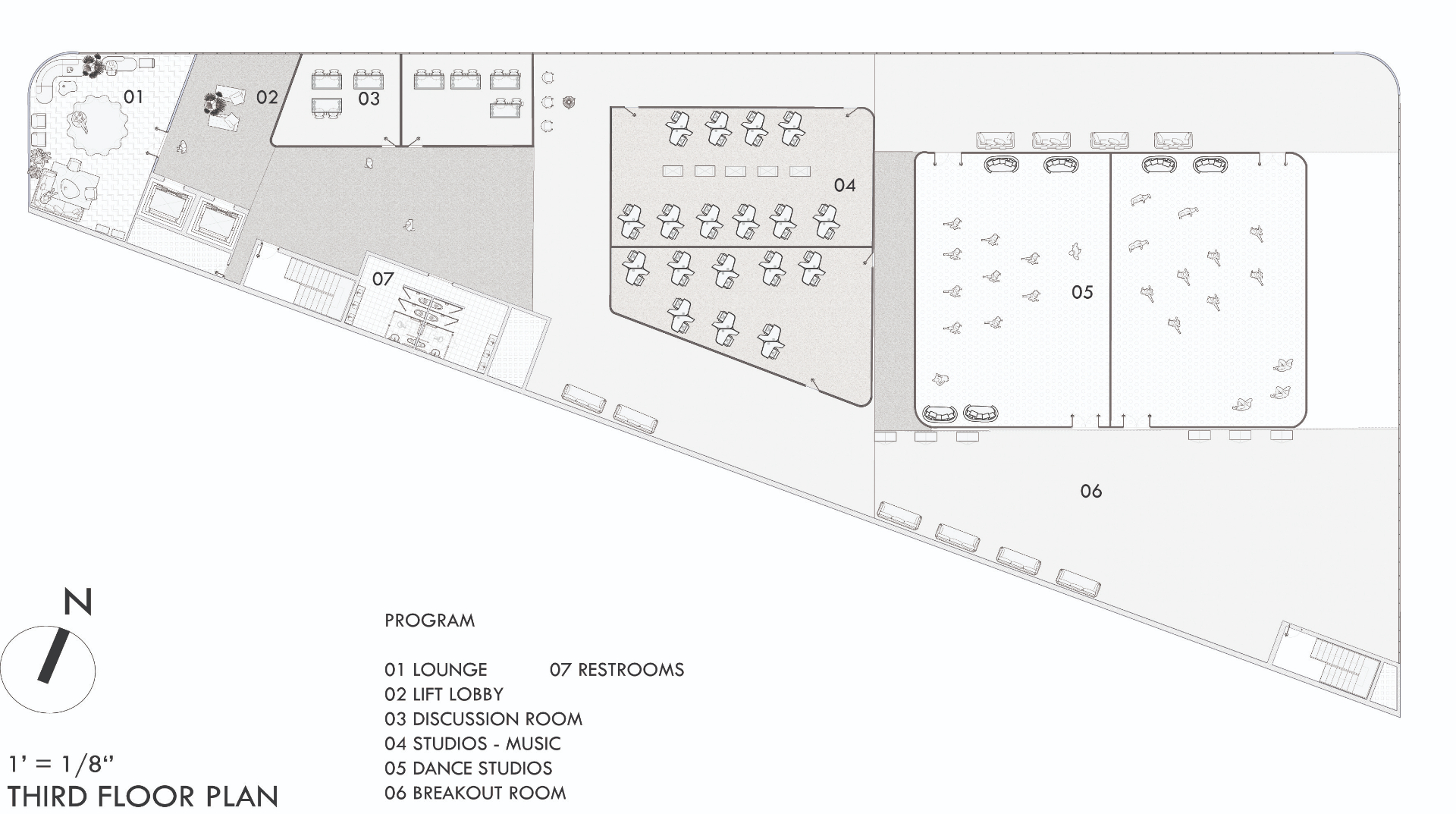 Third floor plan
